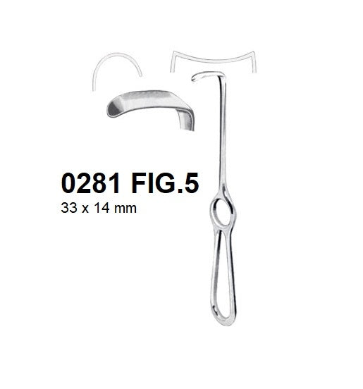 LANGENBECK Retractor, 0281 Fig.5