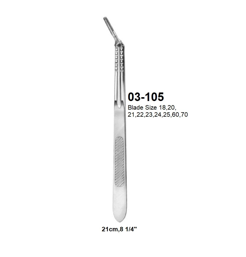 4LA SCALPEL HANDLE, 03-105