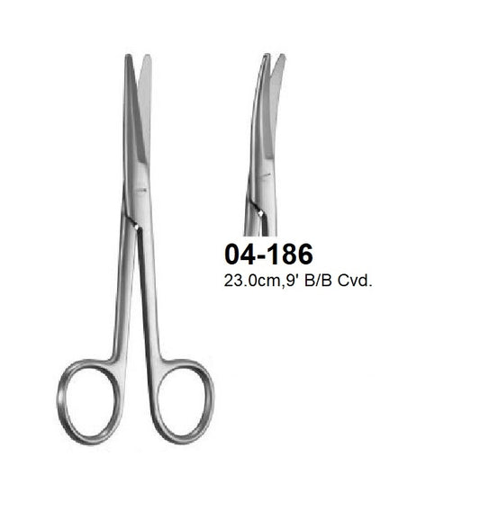 MAYO DISSECTING & GYNECOLOGICAL SCISSORS, 04-186