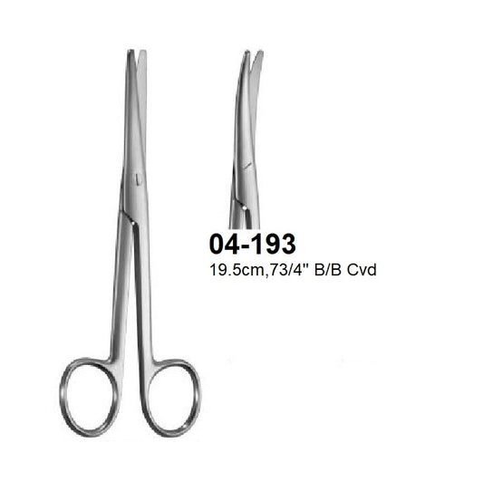 MAYO-STILLE DISSECTING & GYNECOLOGICAL SCISSORS, 04-193