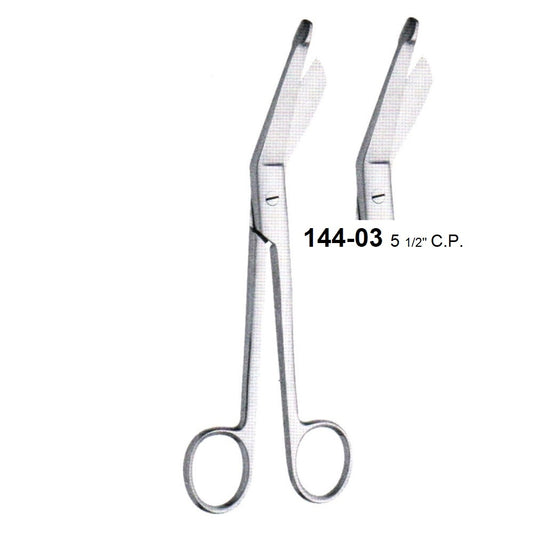 LISTER BANDAGE SCISSORS(CHROME PLATED) 144-03