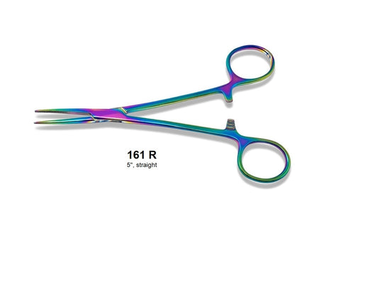 Multicolor Mosquito Hemostat Forceps,straight 161 R