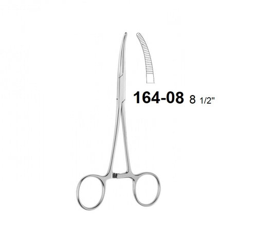 KELLY FORCEPS CURVED 164-08