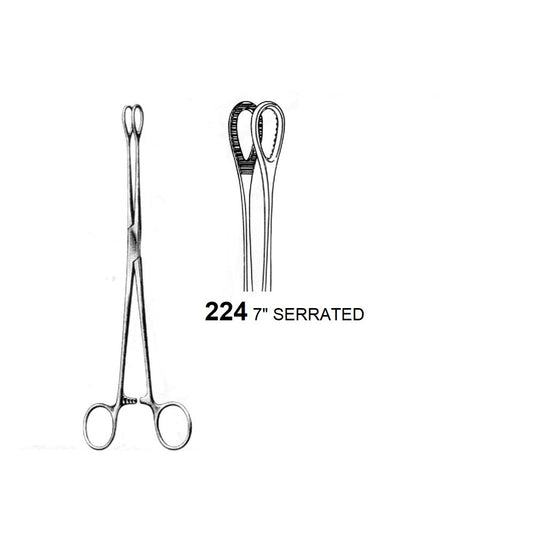 BALLENGER/FOESTER SPONG HOLDING FORCEPS STARIGHT 224(SER)