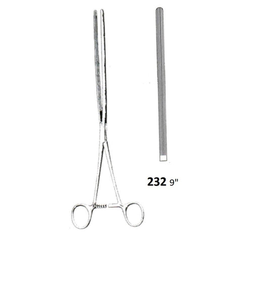 DOYEN INTESTINAL FORCEP STRAIGHT 232