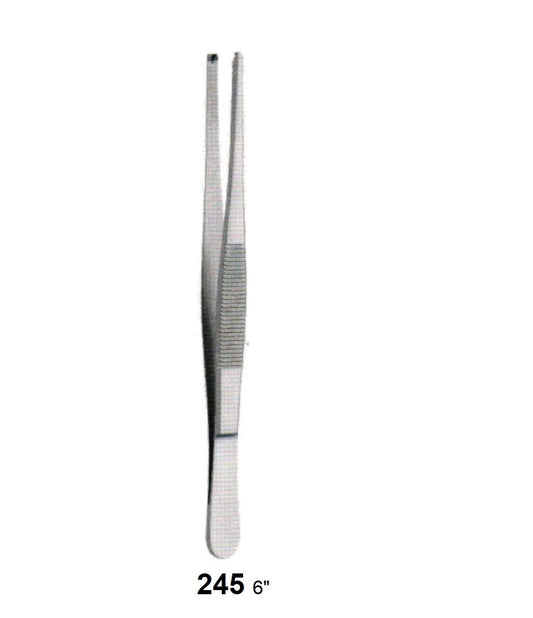 TISSUE FORCEPS, 1x2 TEETH 245