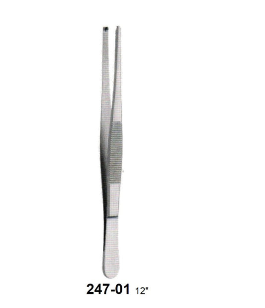 TISSUE FORCEPS, 1x2 TEETH 247-01