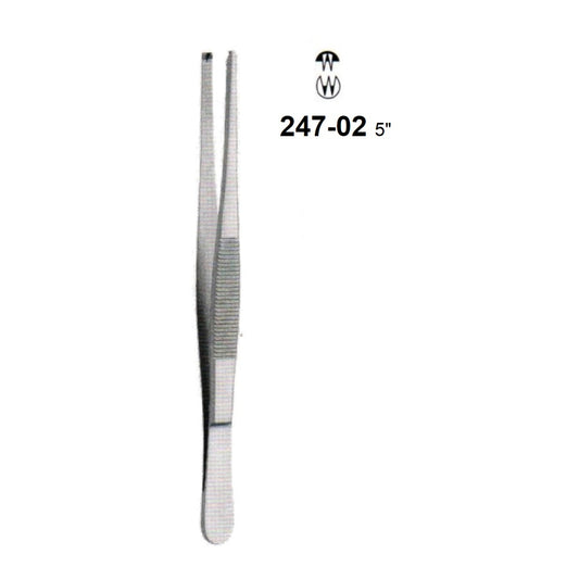 TISSUE FORCEPS, 2x3 TEETH 247-02