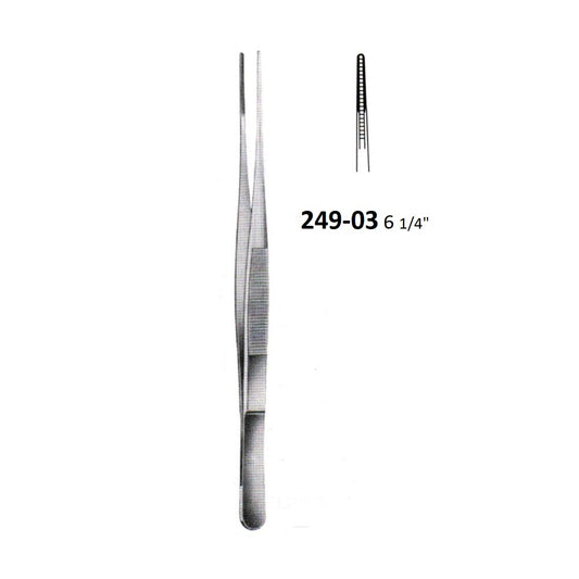 DE BAKEY TISSUE FORCEPS,2.5mm   249-03