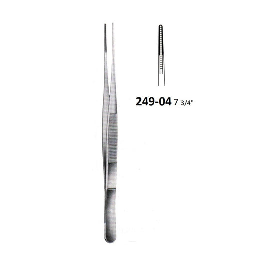 DE BAKEY TISSUE FORCEPS,2.00mm   249-04