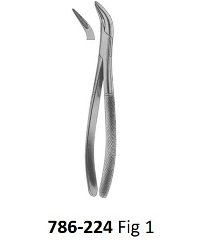 Root Splinter Forceps Extraction Tweezers 786-224