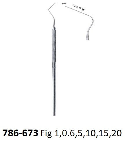 Vertical Condenser Periodontal Pocket Probes 786-673