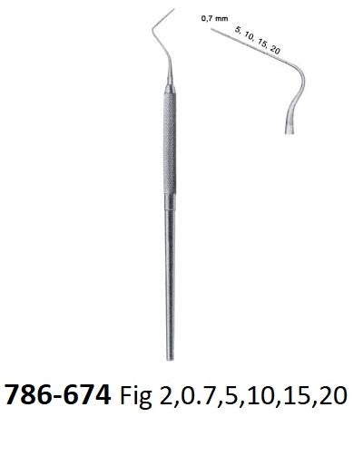 Vertical Condenser Periodontal Pocket Probes 786-674