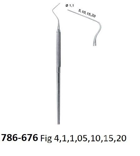 Vertical Condenser Periodontal Pocket Probes 786-676