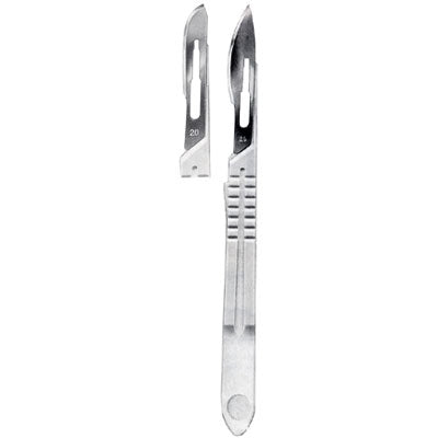 Sterile Scalpels With Solid Plastic Handle